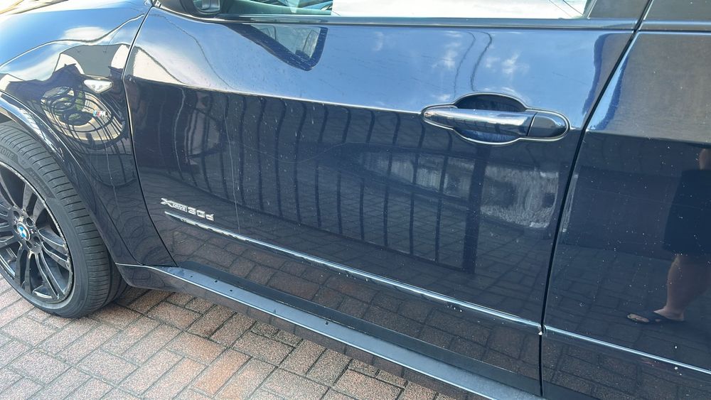 Drzwi prawy lewy przod przednie bmw x5 e70 carbonschwarz 416