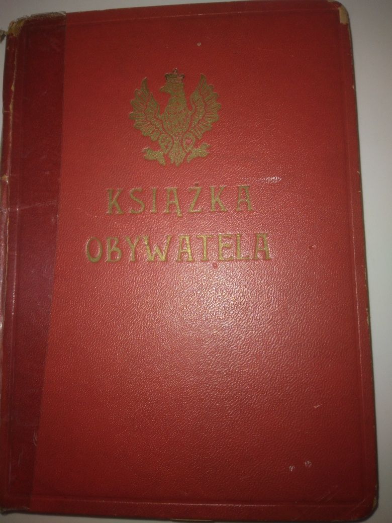 Ksiazka Obywatela 1927