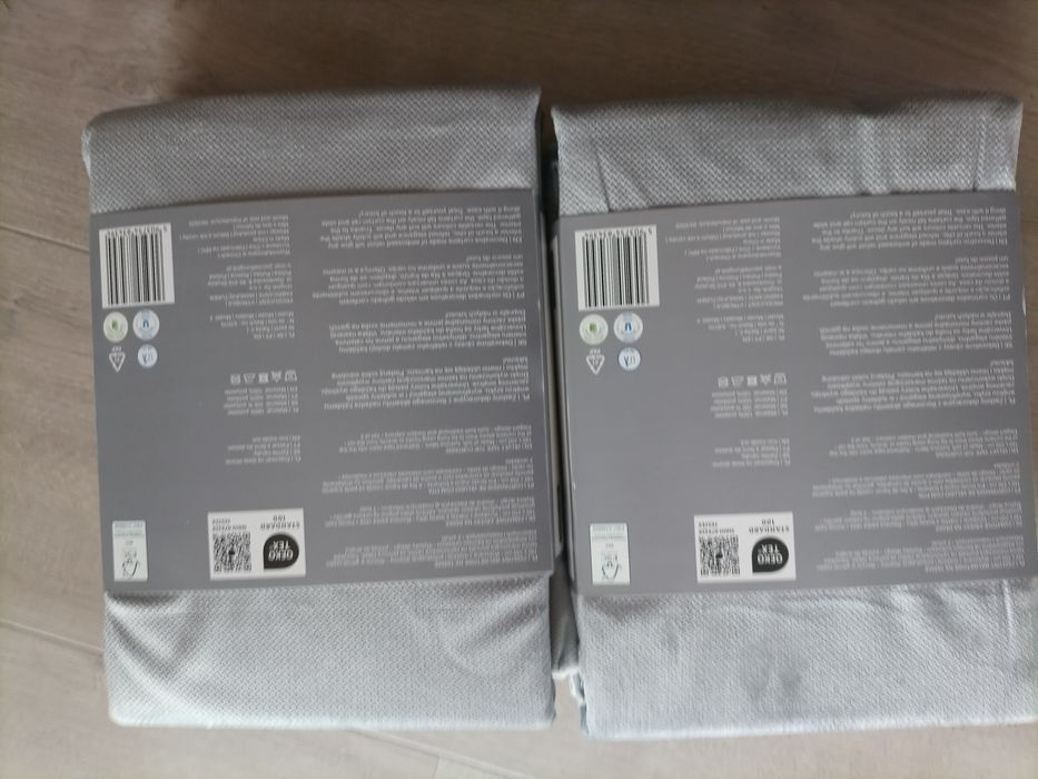 Zasłony 4szt na taśmie z tunelem Smukee 4x zasłona welurowa welwetowa