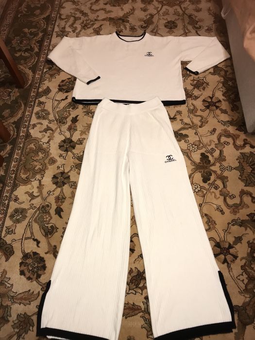 Damski ciepły dres logo chanel S/M/L