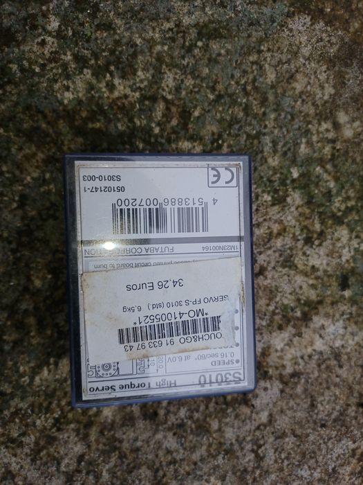 Servo carro rc novo