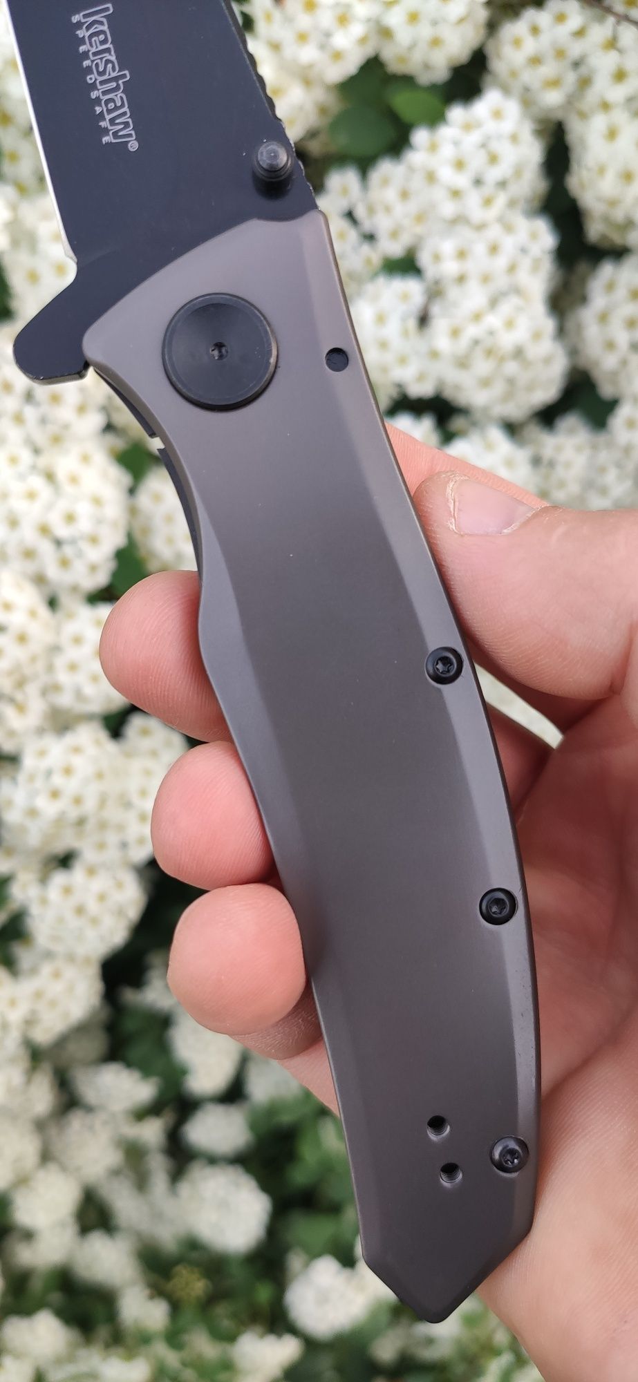 Kershaw Grid 2200 Цельнометаллический полноразмерный тактический нож