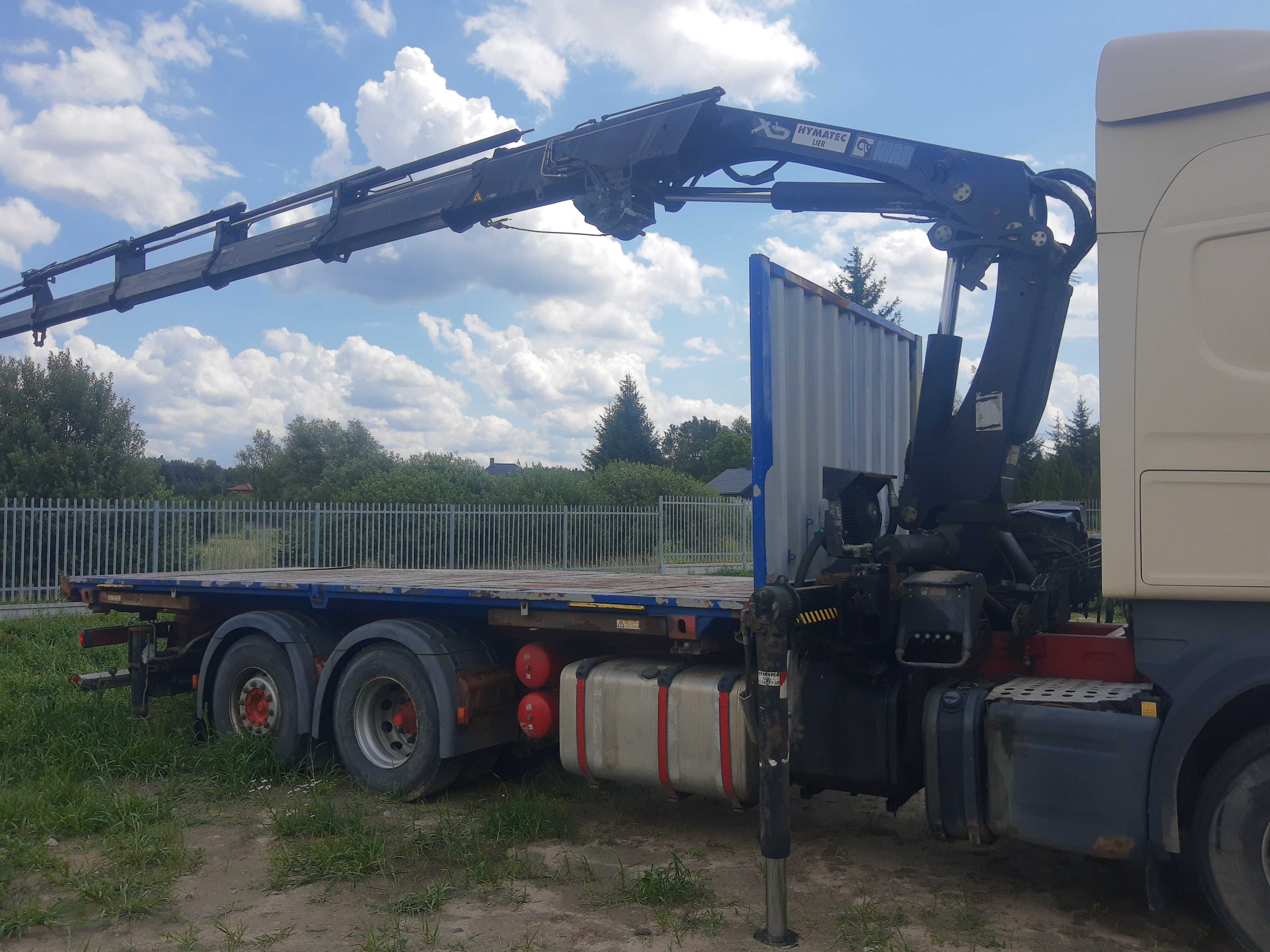 SCANIA R500 V8 2007r 6x2 BDF 6,80 HDS HIAB 288 rok prod 2005