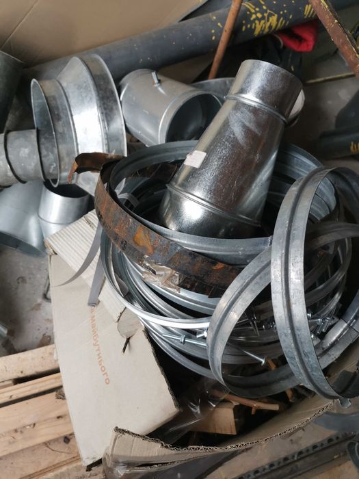 аспіраційні та вентиляційні труби, хомути, кріплення