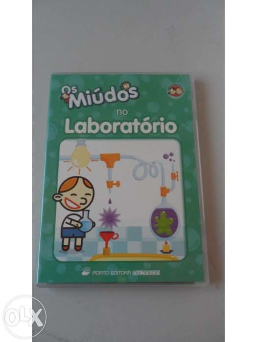 Coleção "os miúdos..." da porto editora - 8 cd-rom