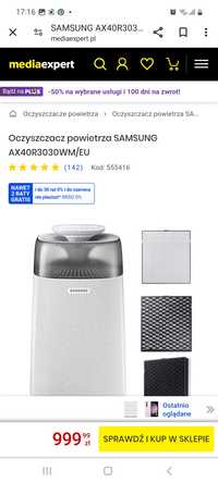 Oczyszczacz powietrza Samsung