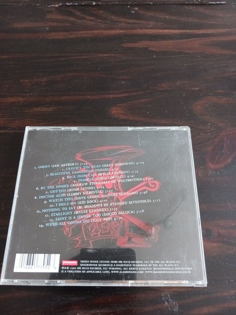 Płyty CD SLASH 2010 ,2012