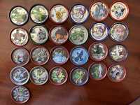 Tazos pokemon metal