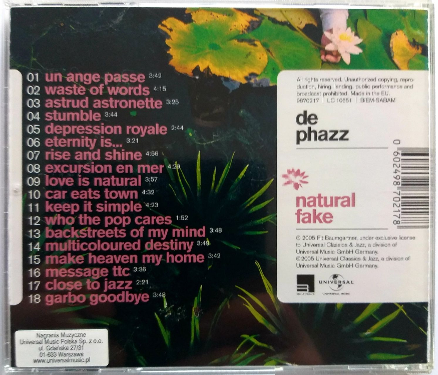 De Phazz Natural Fake 2005r