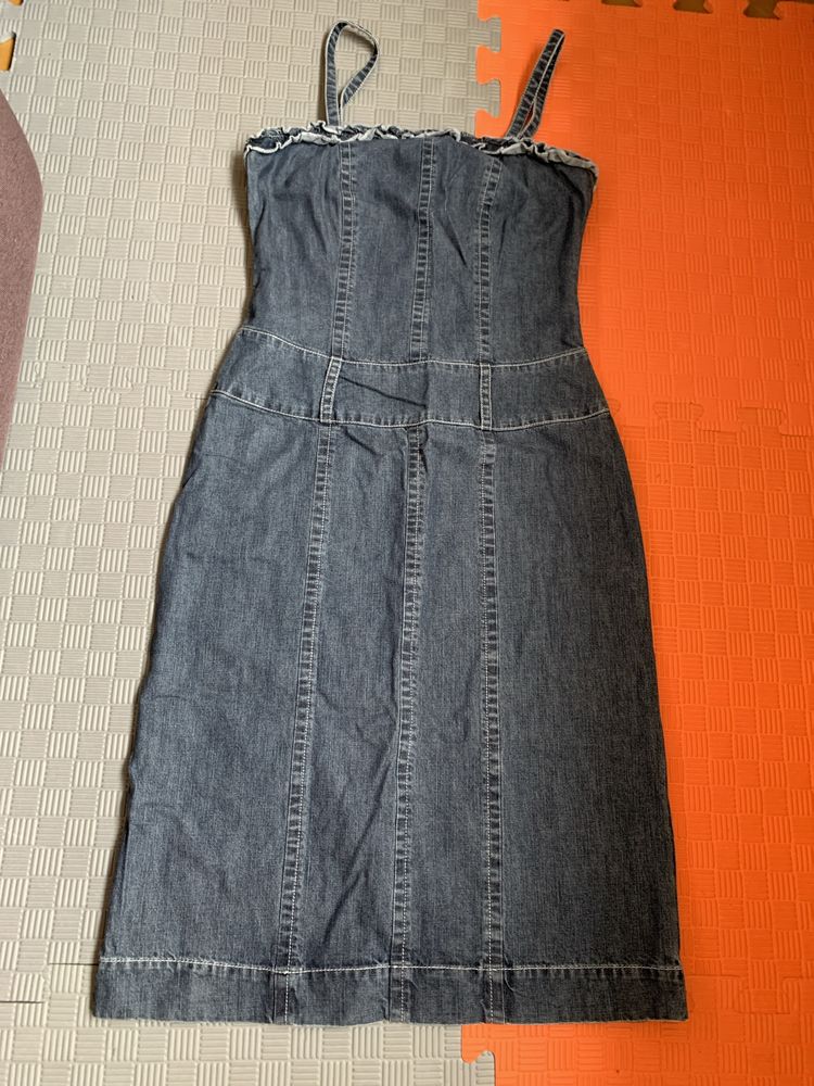 Джинсова сукня (розмір S)