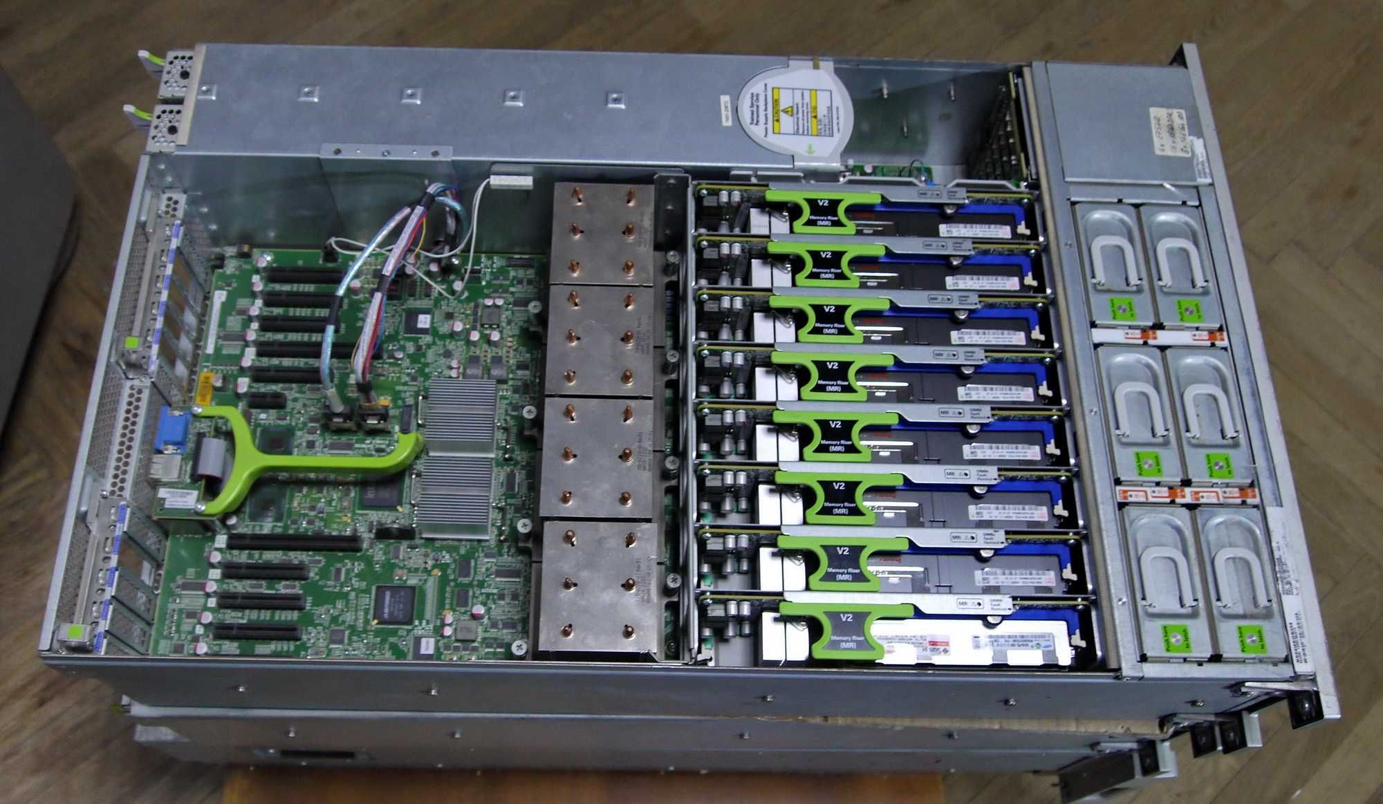 серверы SuperMicro X8DTL-3F X8QB6 Sun Oracle X4470 Cisco UCS C460 M4