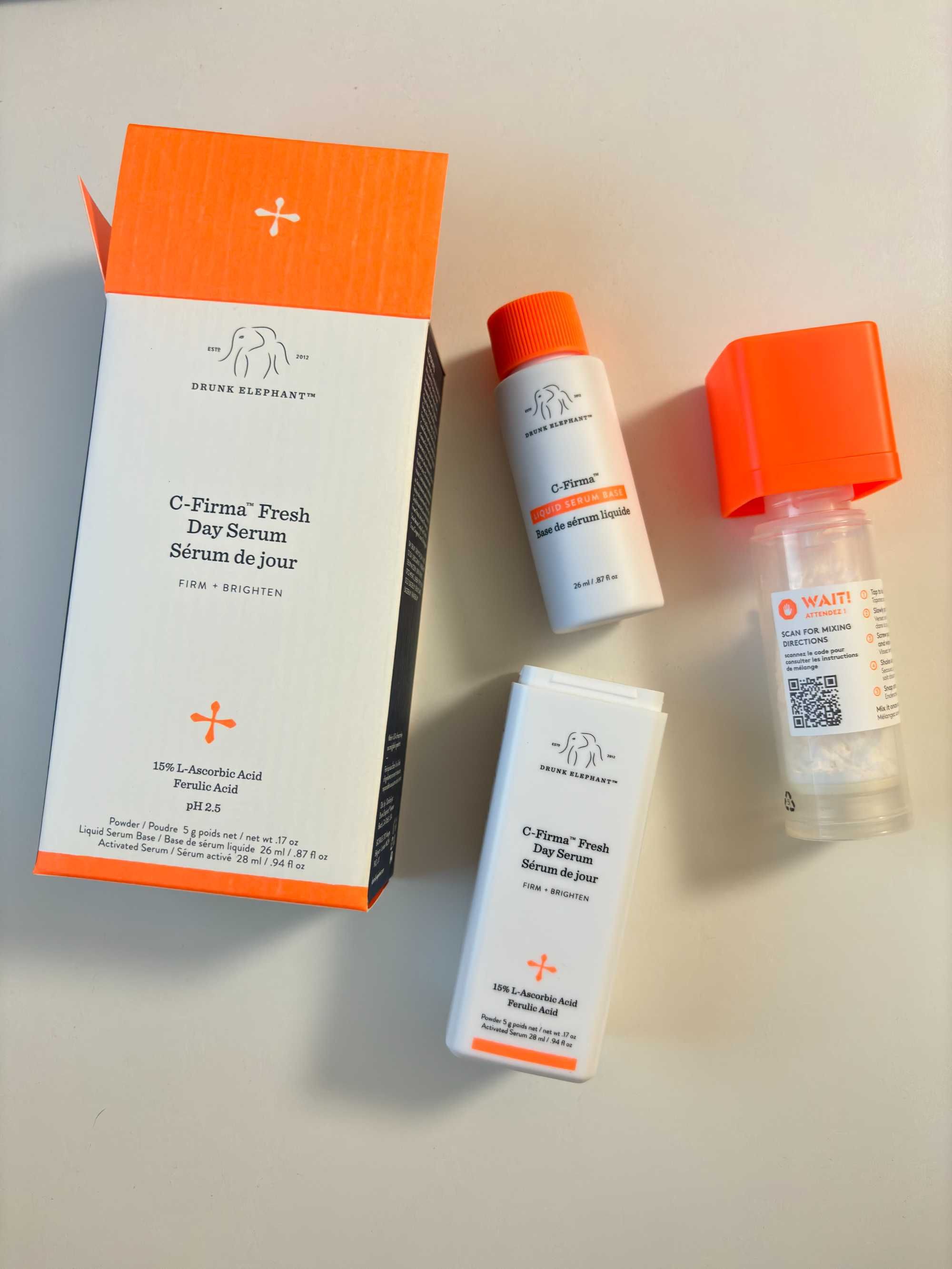 Drunk Elephant C-Firm Fresh Day Serum z witaminą C Nowe