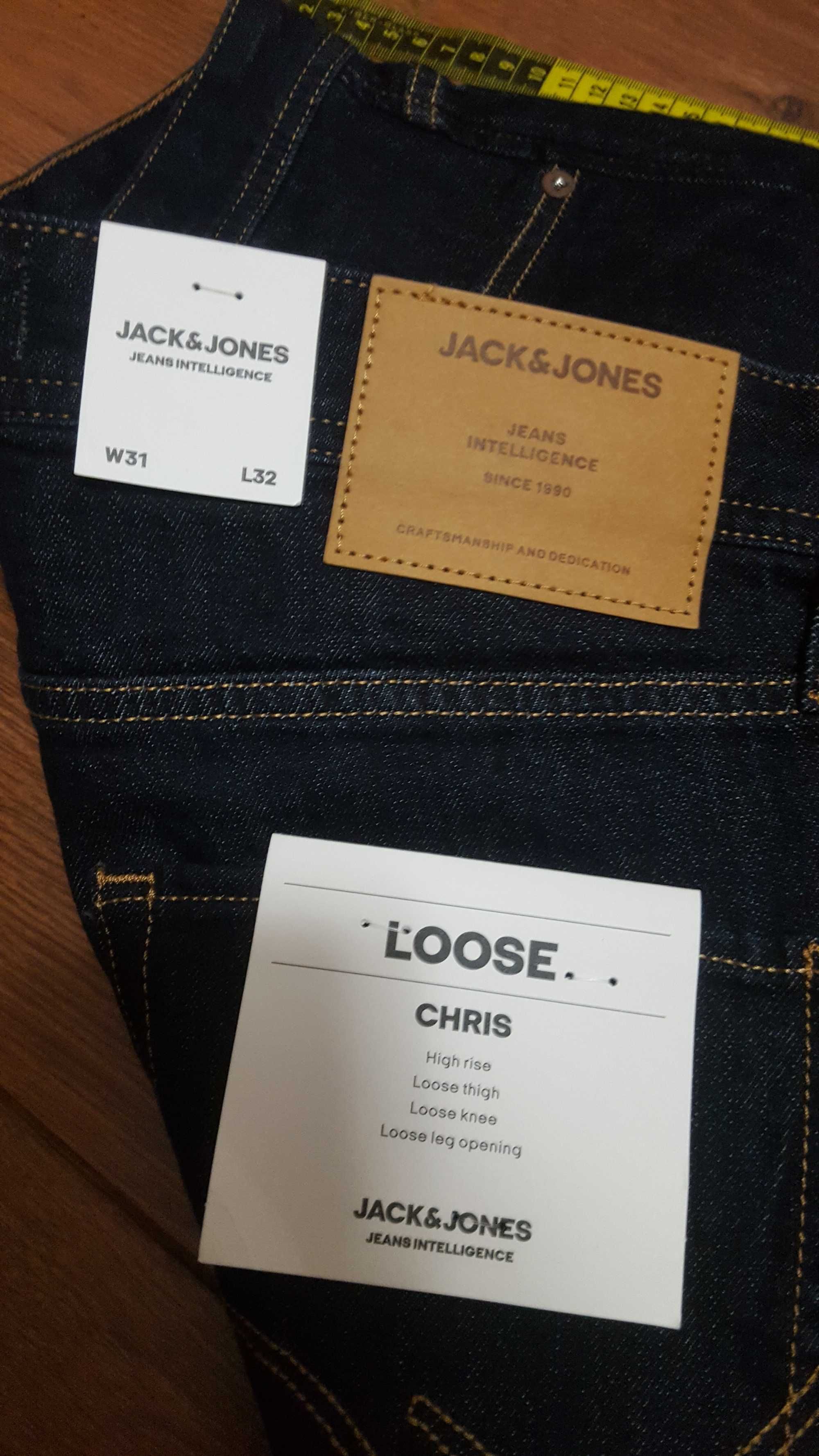 Джинси Jack & Jones blue Denim 31w, 32L