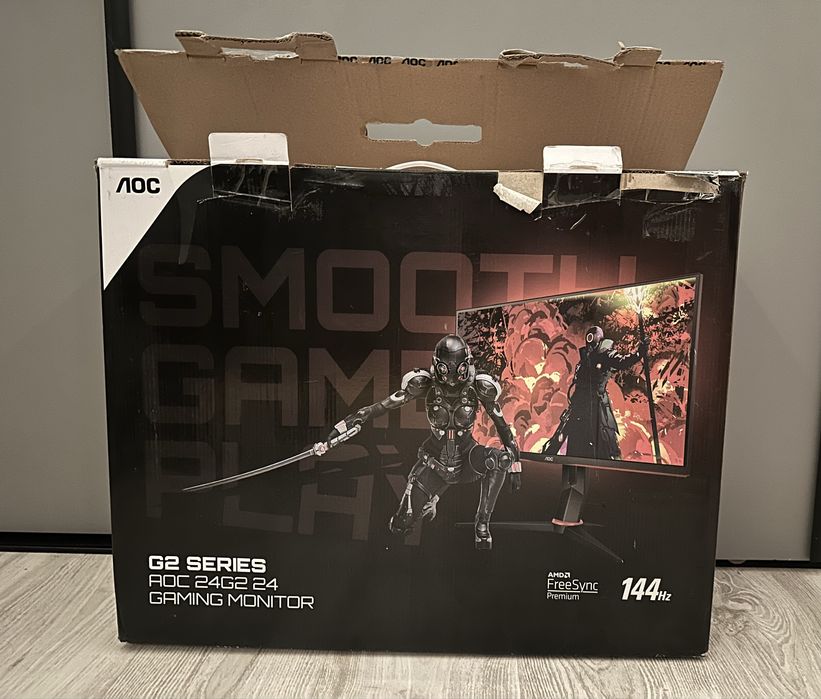 Monitor AOC | 1ms | 144hz | IPS | 24 cale |