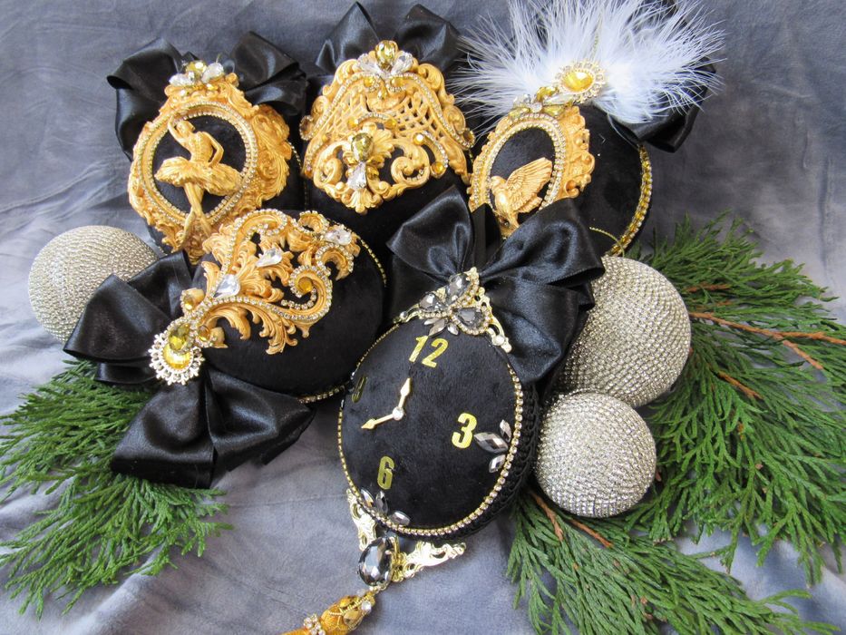 Новогодние шары, новорічні шари, новорічний декор