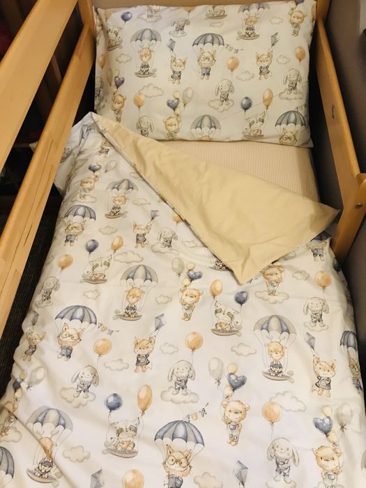 Комплект постільної білизни в дитяче ліжко