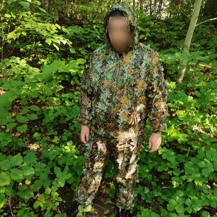 Маскировочный костюм Mil-Tec маскувальний камуфляж 3D листя