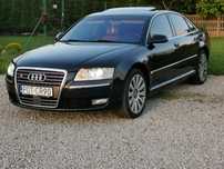 Audi A8 A8 S8 D3 4.2TDI 326KM QUATTRO Hak Solardach TV Webasto