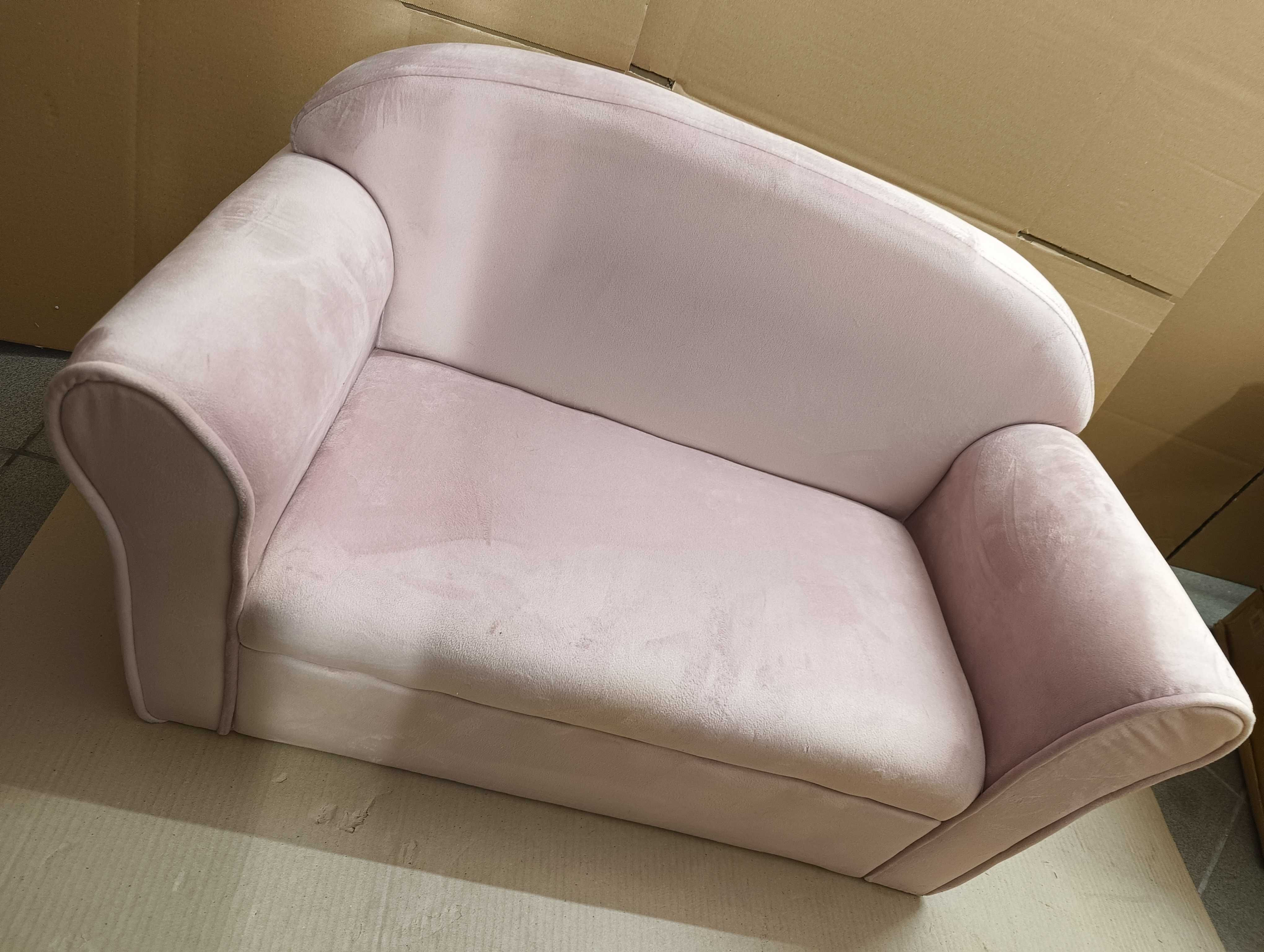 roba Dziecięca mała sofa Lil Sofa z podłokietnikami 43 x 78 x 38 cm
