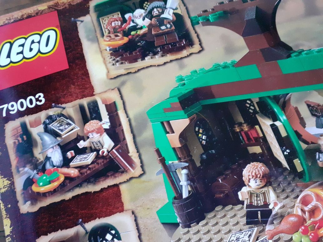 LEGO Hobbit 79003 Nowe Nieoczekiwane Zebranie Oryginalne Klocki Łódź