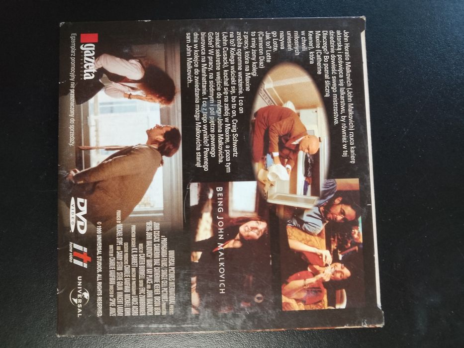 Film Być jak John Malkovich dvd