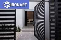 IRONART | Ogrodzenia, Bramy, Furtki | Palisadowe/ Cortan/ Aluminium