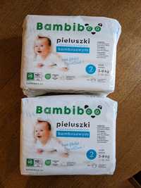 2x Pieluchy bambusowe Bambiboo 2 mini 3-8kg +gratis