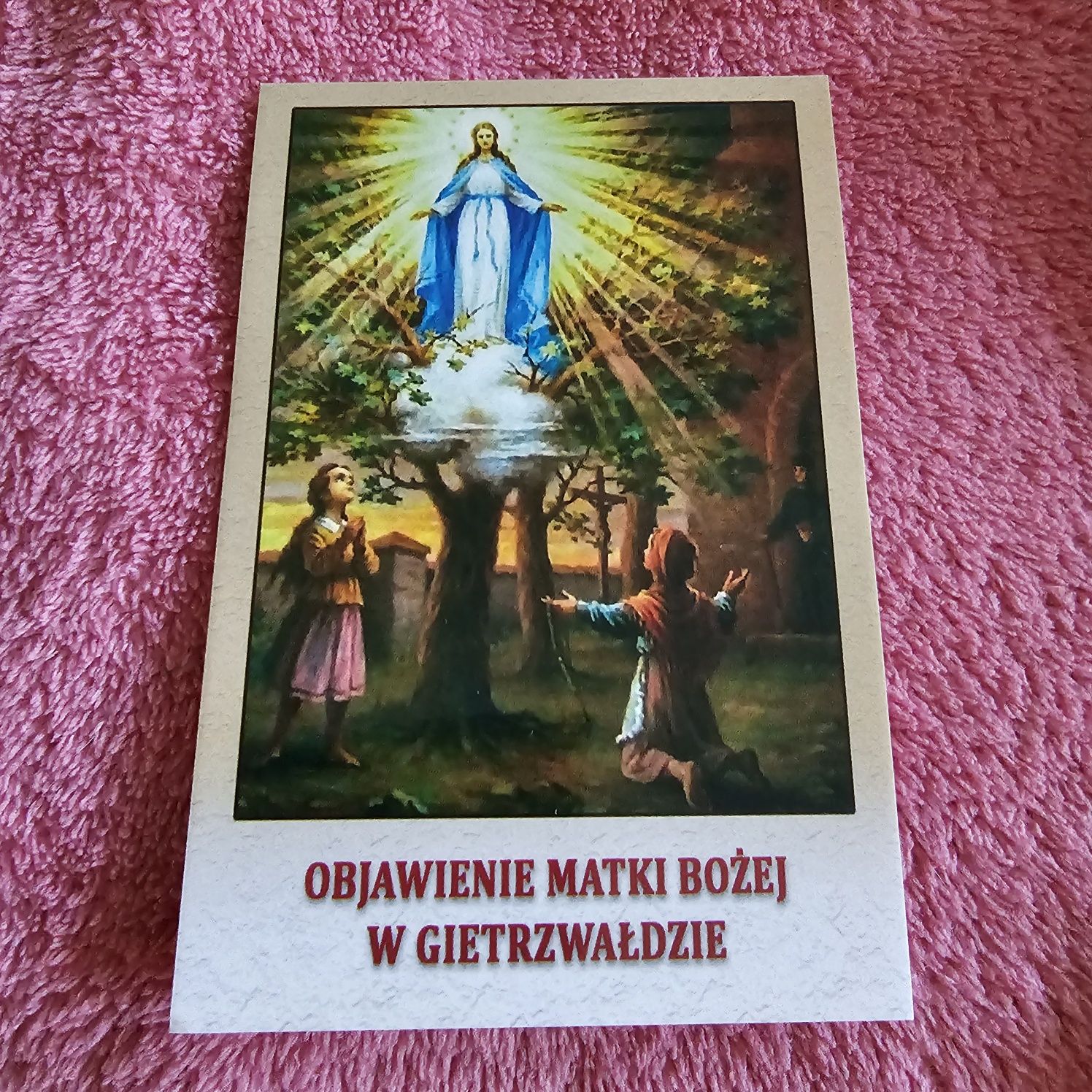 Różaniec Gietrzwałd +etui I obrazek
