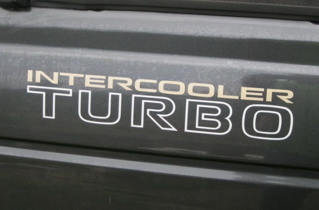 Autocolantes Jipes Mitsubishi Pajero MK1 intercooler TURBO