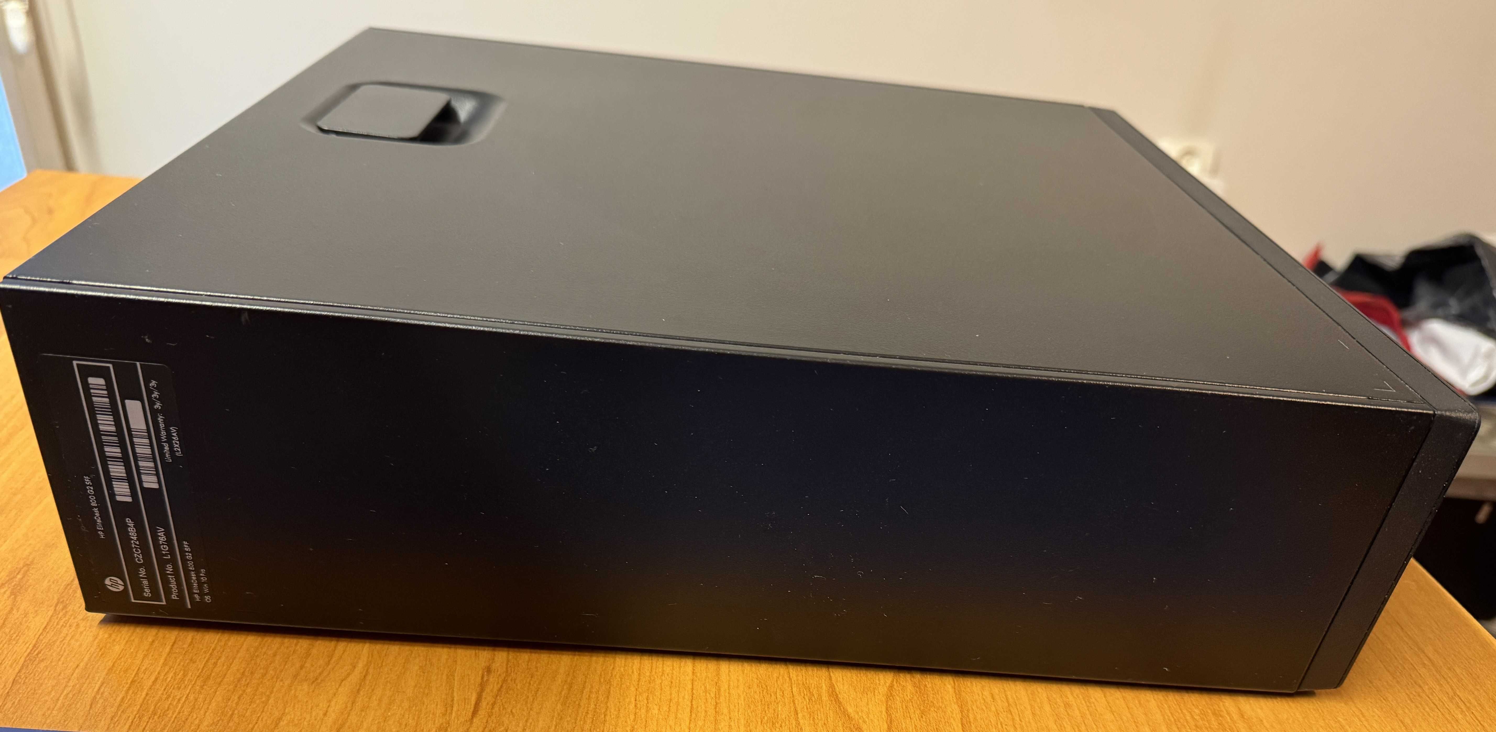 HP Elitedesk 800G2 SFF i5, 32GB, 256GB SSD, 500 GB HDD, Win11 Prof