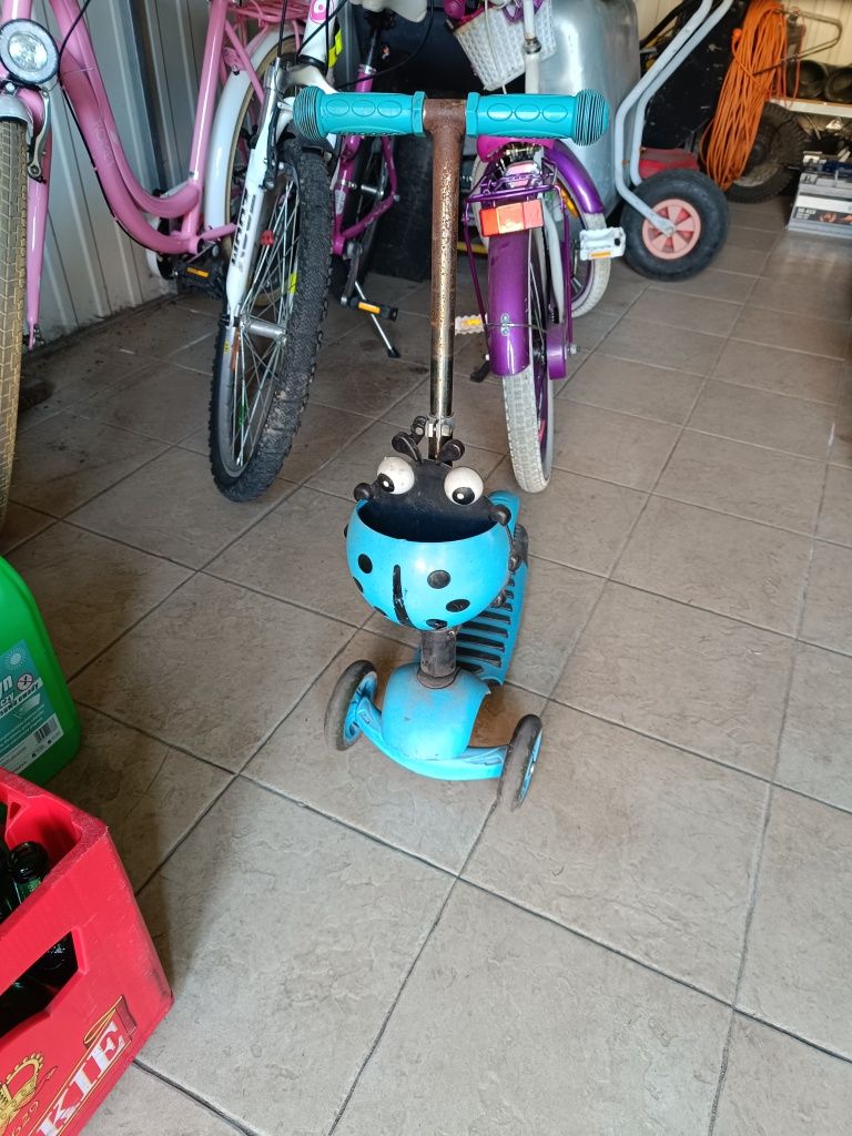 Rower i hulajnoga dla dziecka
