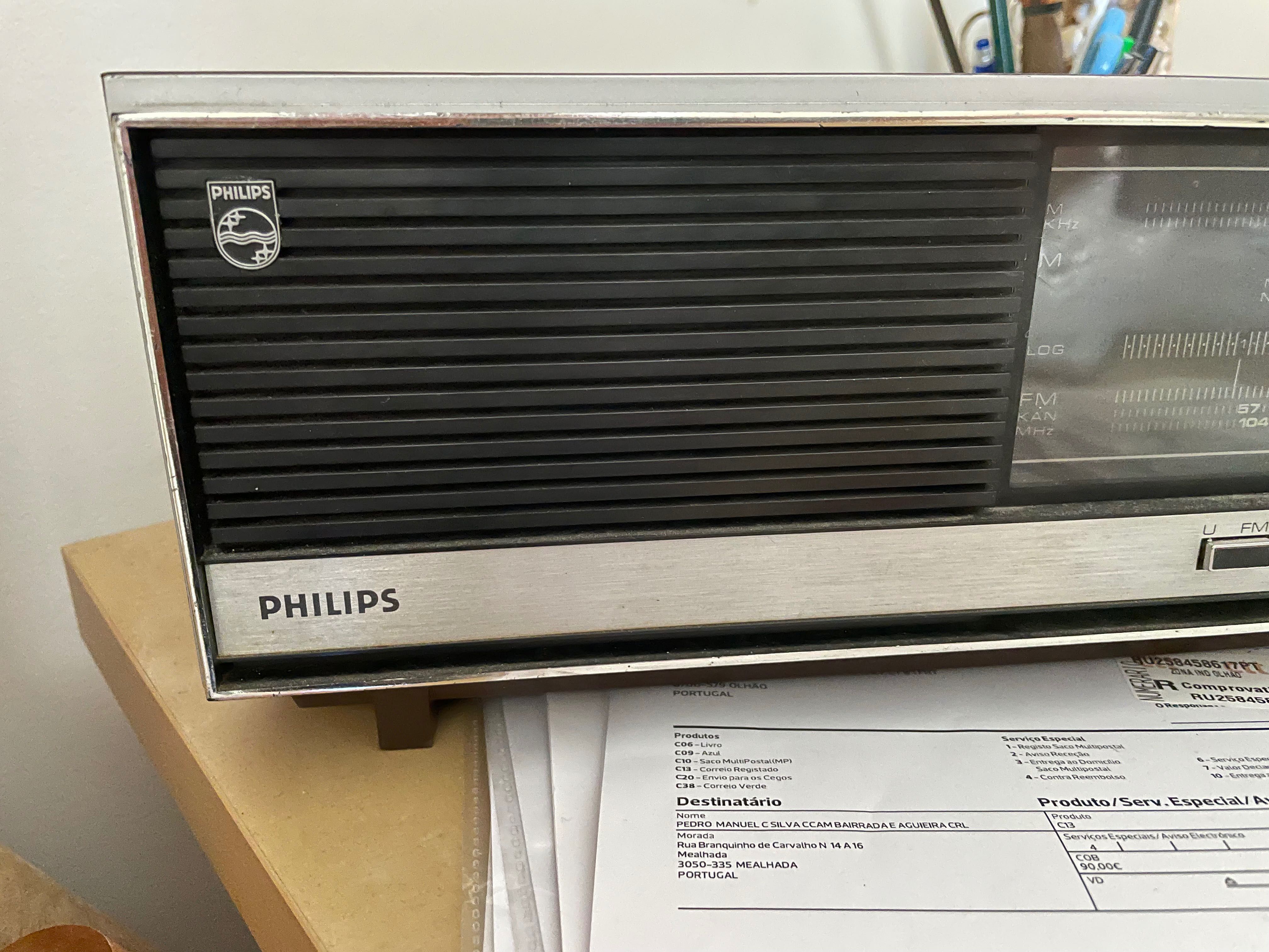Radio antigo a funcionar
