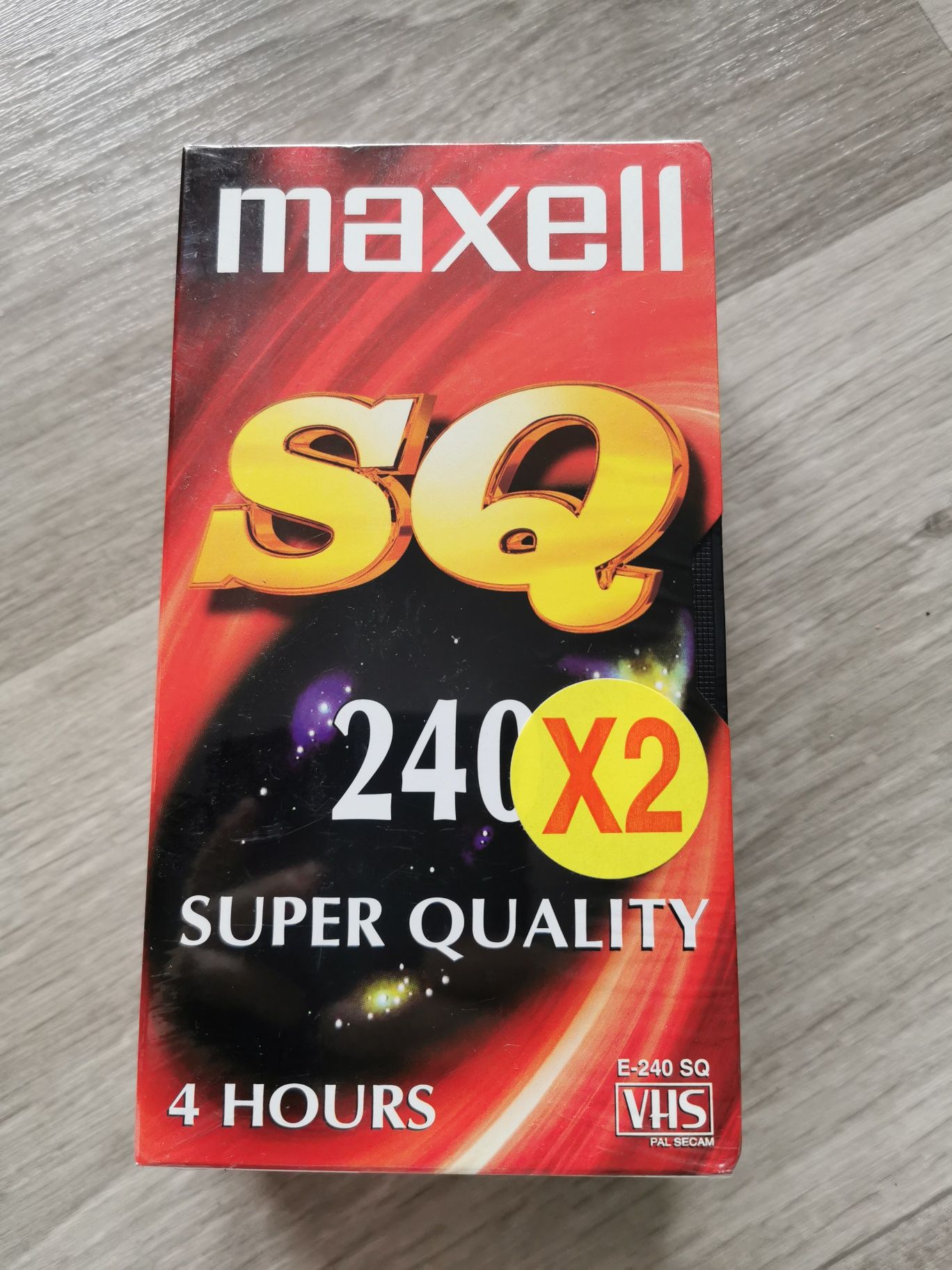 2x kaseta VHS Maxell SQ  240 nowe zapakowane