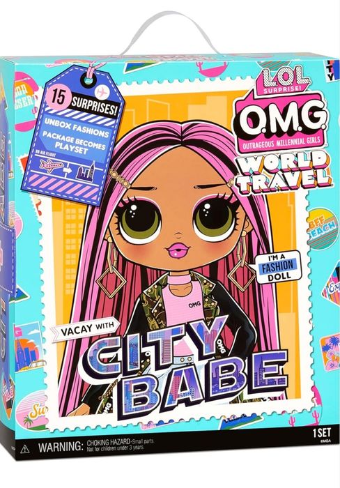 Лялька Lol OMG World Travel