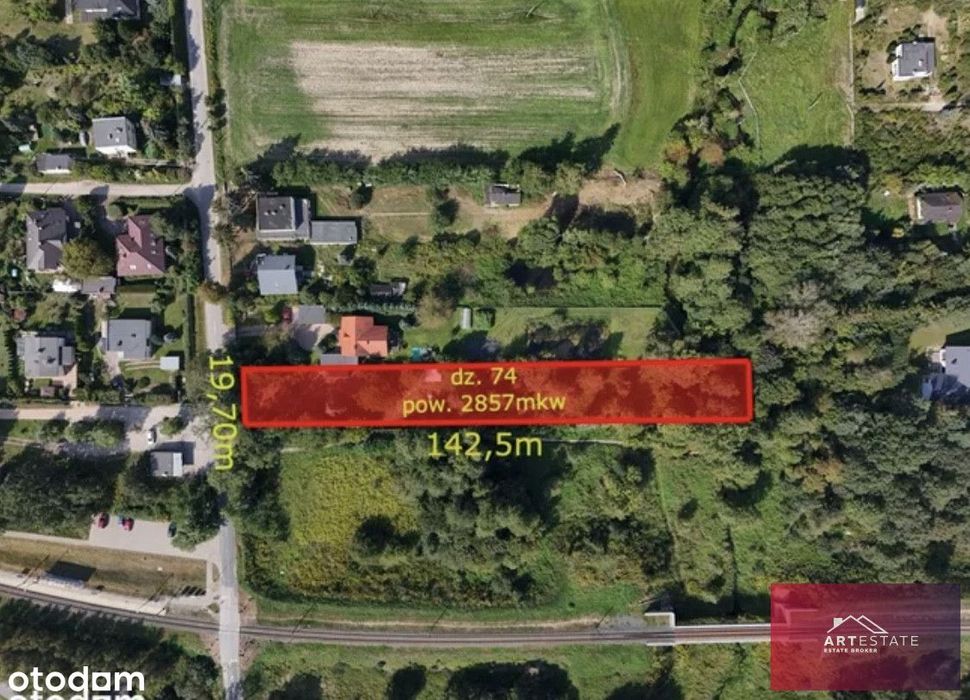 Działka Budowlana Swędów ul. Leśna 1