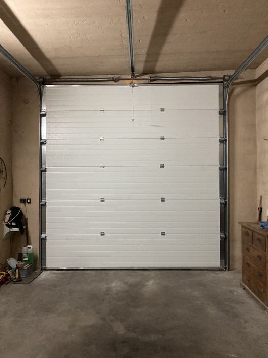 Brama segmentowa 3000x3000 gatunek 2 panela tanio nowa brama