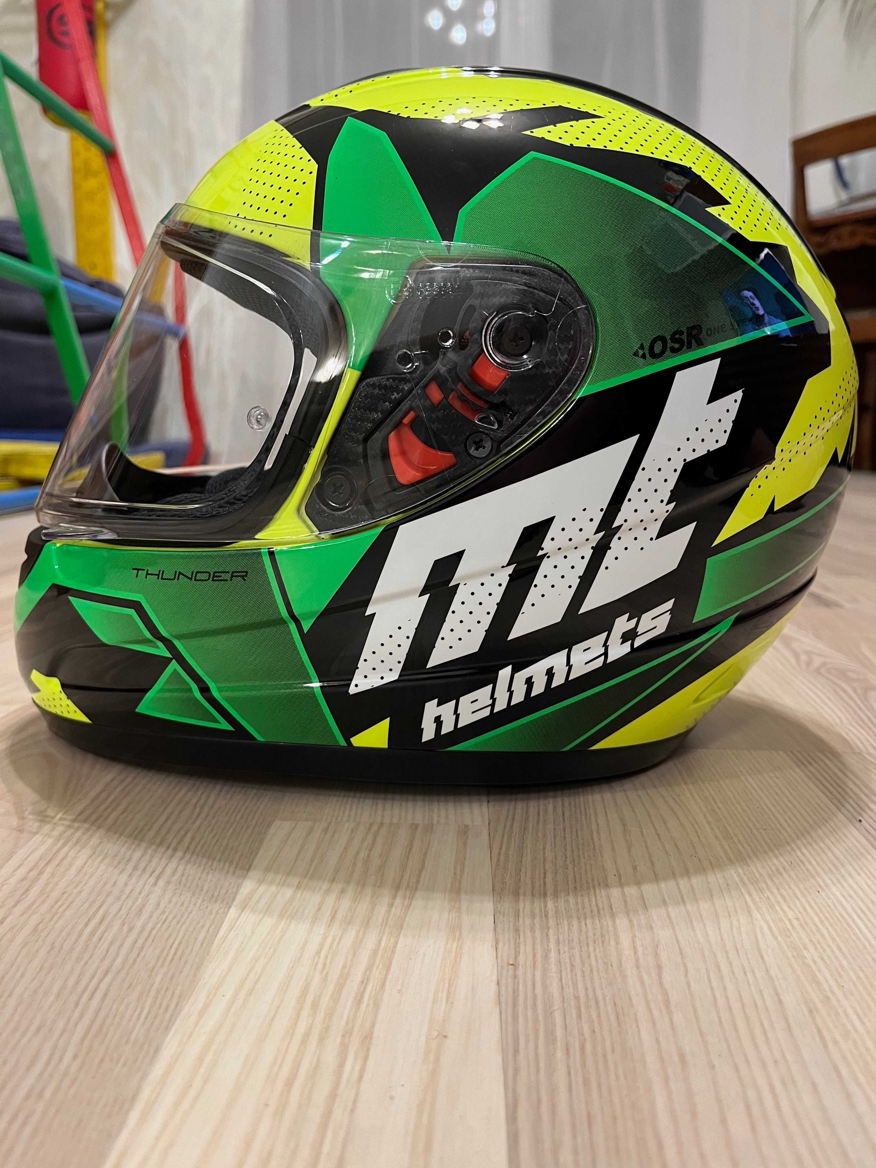 Мотошолом дитячий MT Helmets THUNDER TORN, розмір 50-52