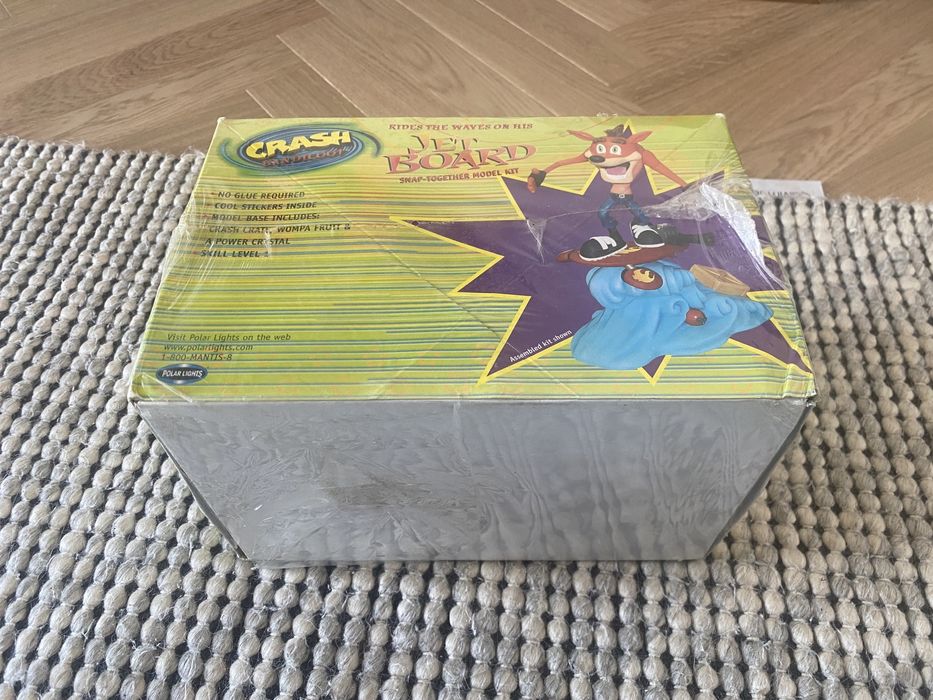 Crash Bandicoot  figurka Polar Lights 1999r Unikat