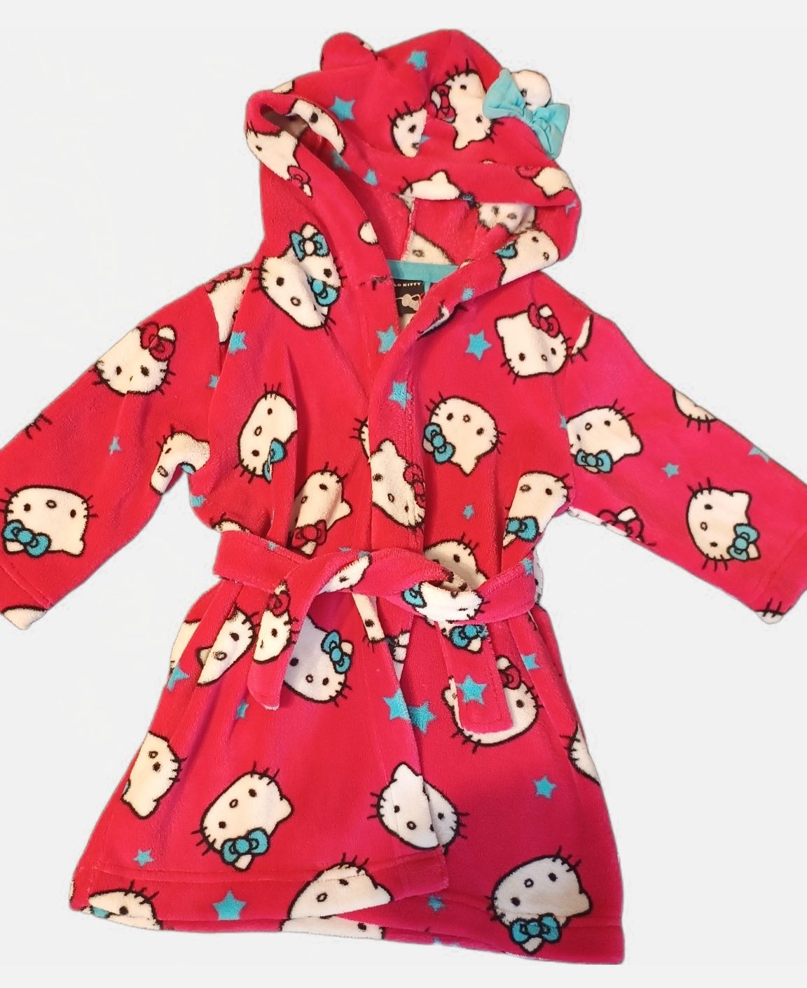 Szlafrok dziewczęcy różowy  Hello Kitty