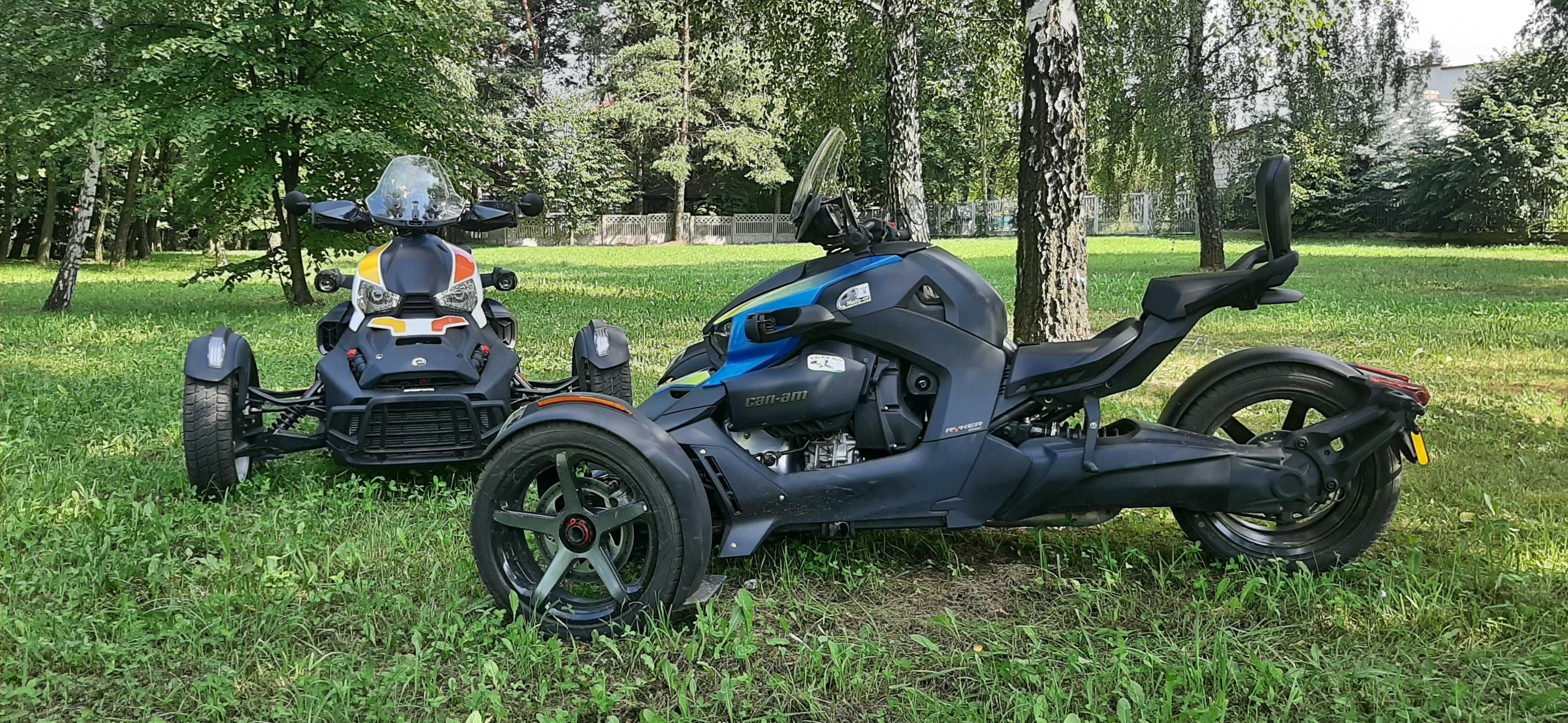 Wynajem Wypożyczalnia Motocykli Trójkołowych Ryker / Spyder / Can-Am