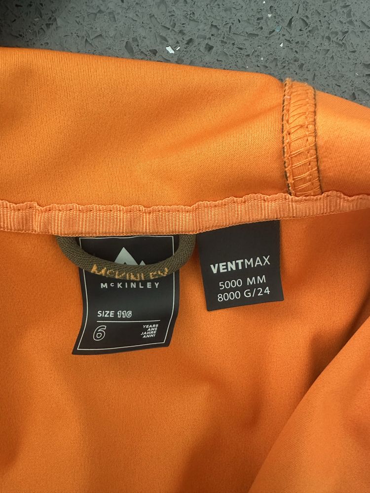 Kurtka chlopieca softshell McKinley Bennet VentMax 116cm