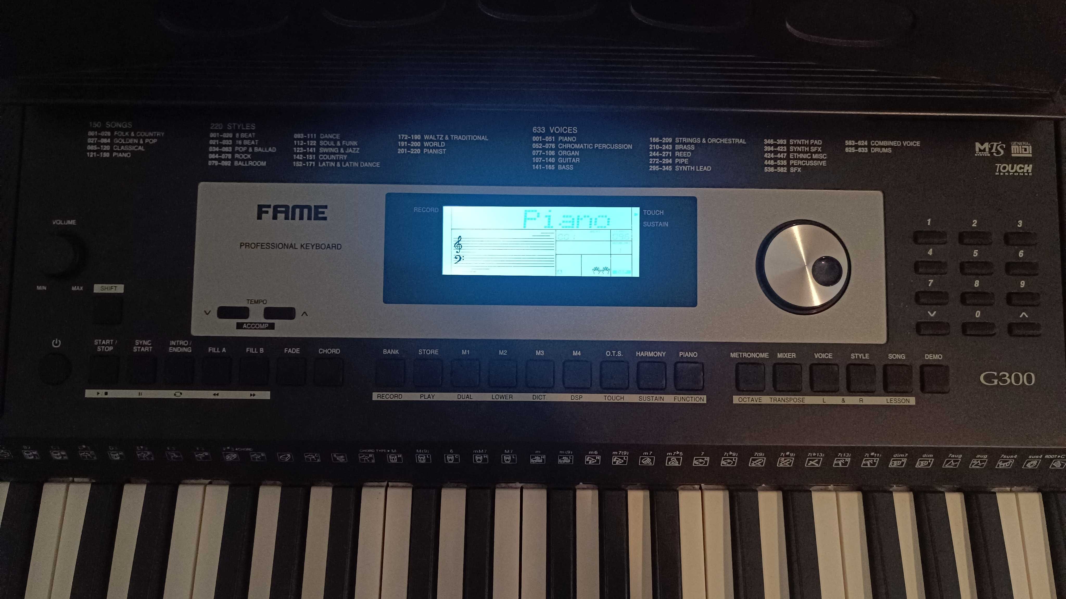 Teclado Fame - 61 teclas