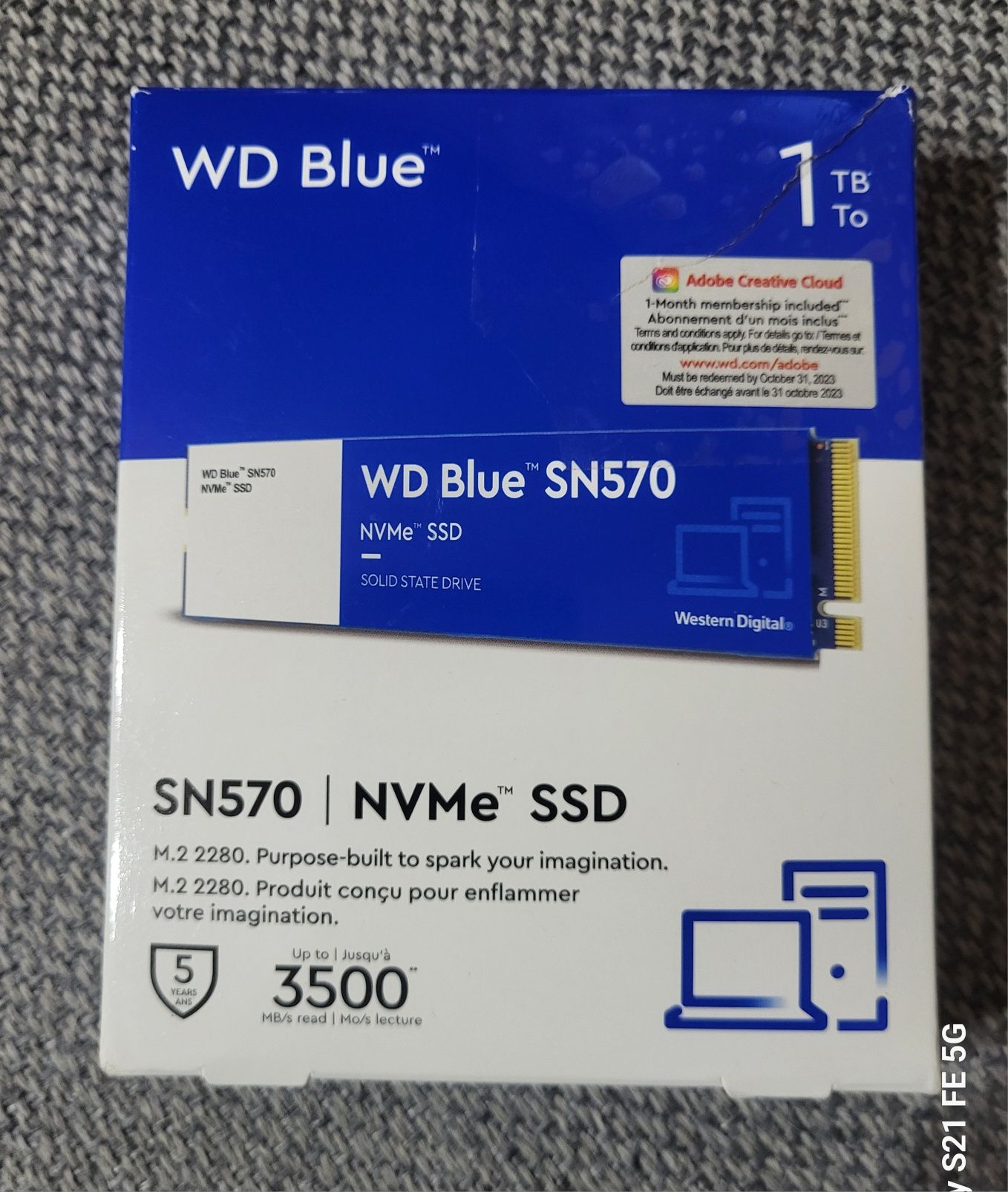 NOWY Dysk SSD M.2 WD Blue SN570 1TB NVMe