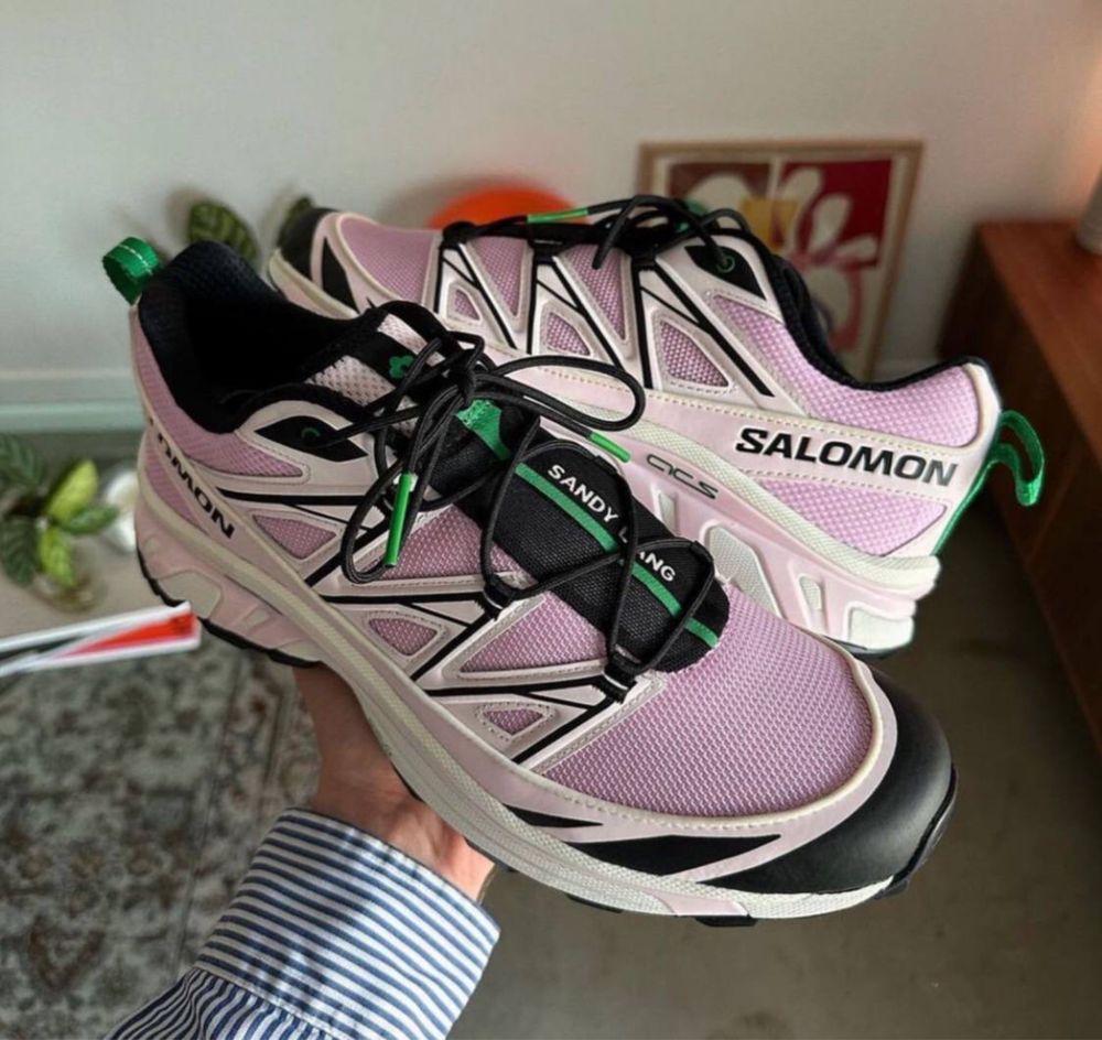 Кросівки жіночі Salomon XT-6 Cradle Pink 36-40 Люкс Якість