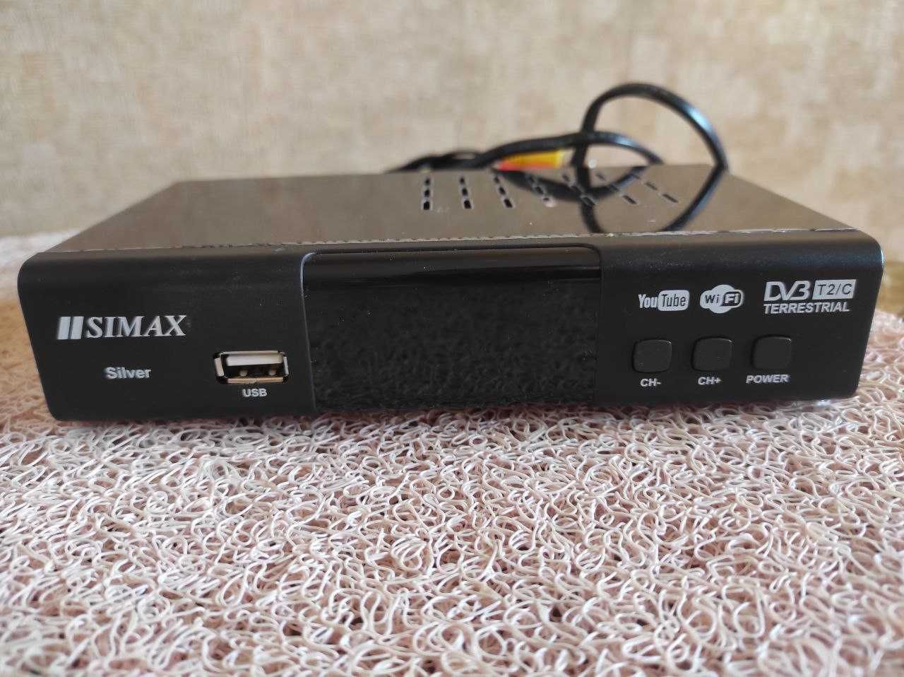 Цифровий тюнер Т2 Simax Silver