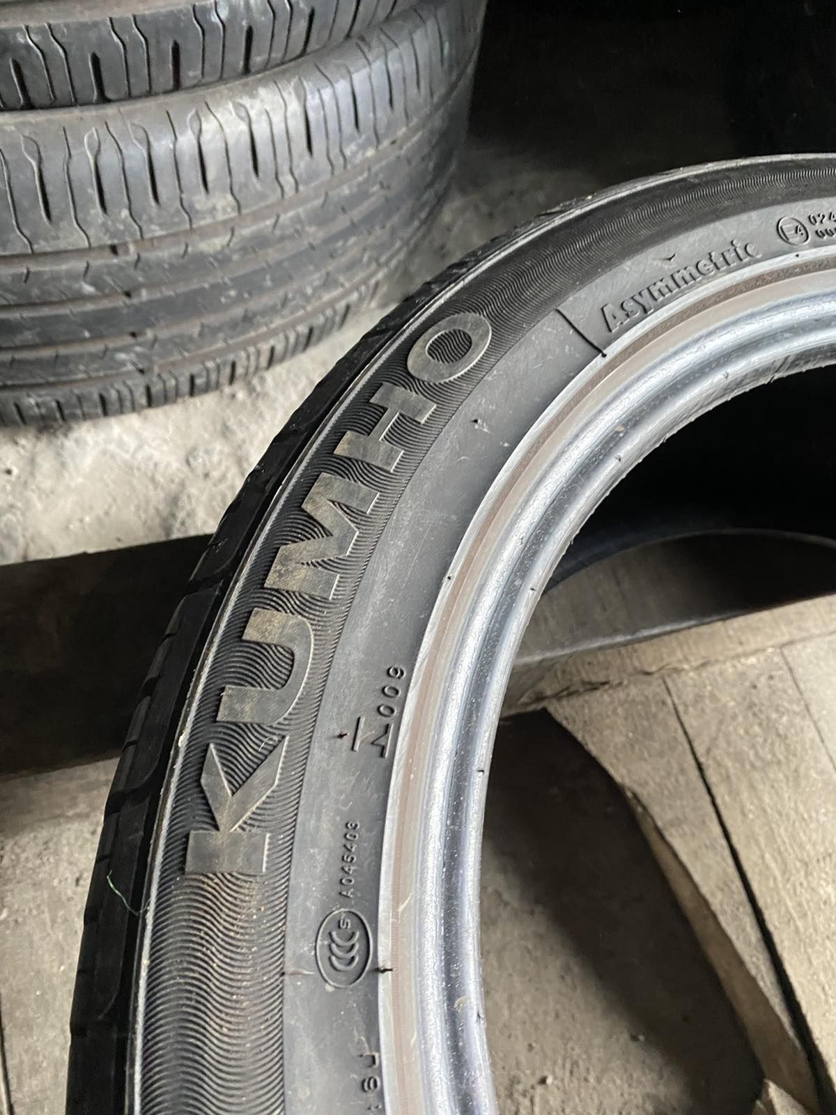 195.50.16 Kumho 2шт лето БУ склад шины резина из Европы 50 R16