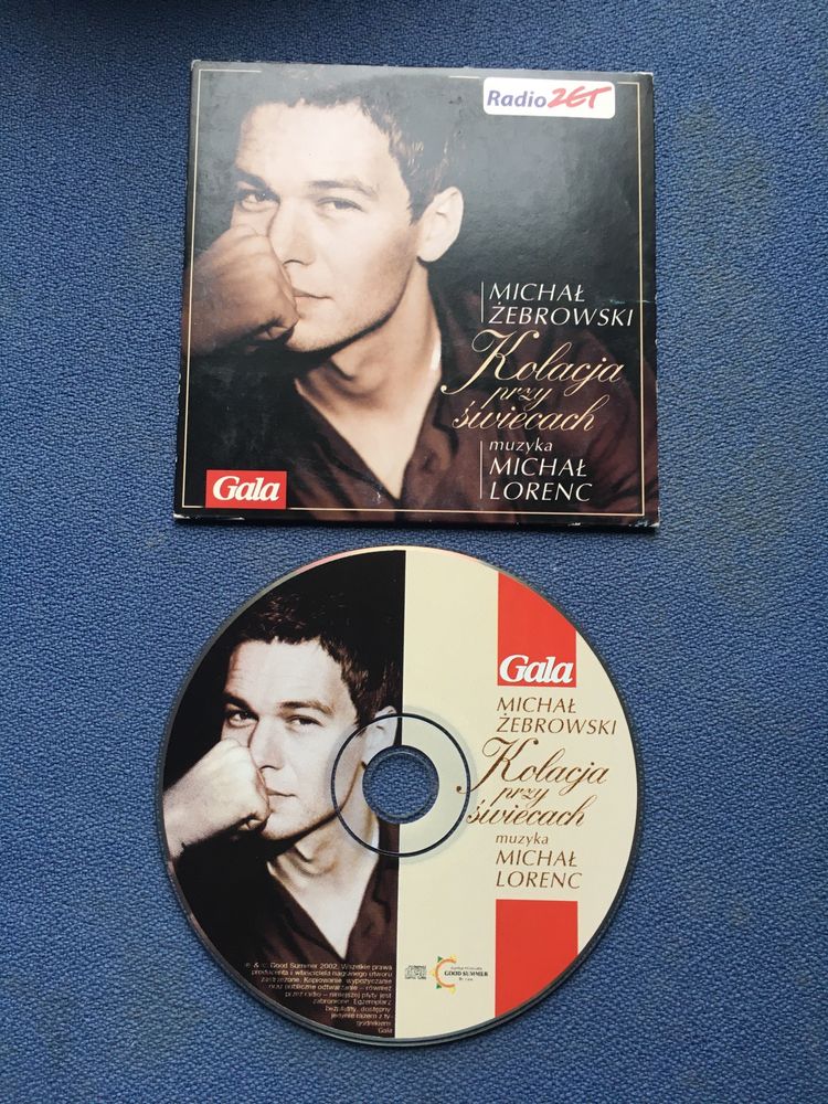 Płyta cd Kolacja przy świecach Michał Żebrowski