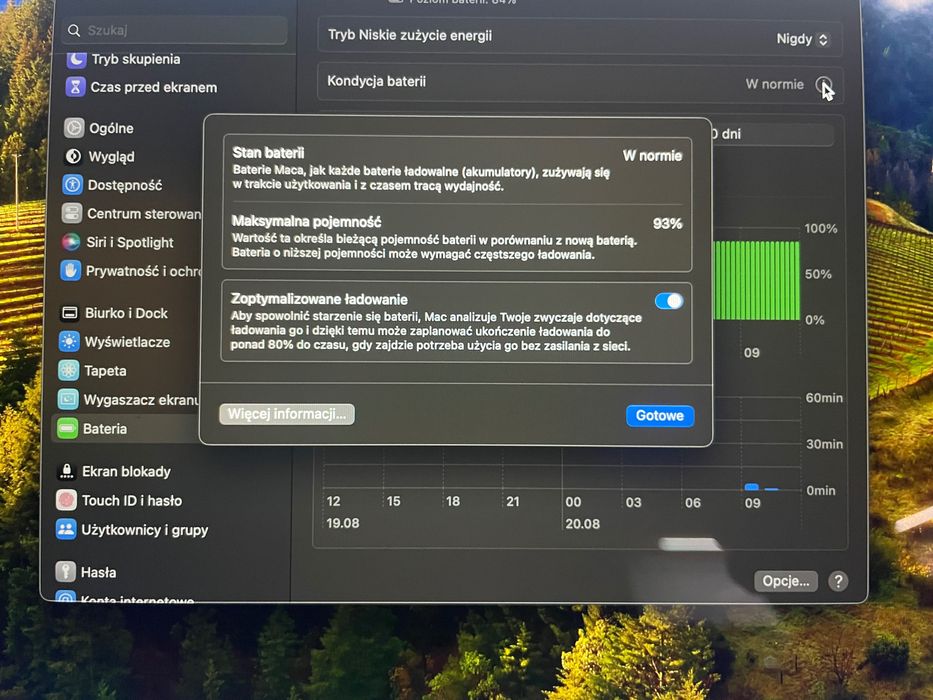 Apple MacBook Air 2023 M2, 15 cali, 16 GB/512 SSD stan idealny