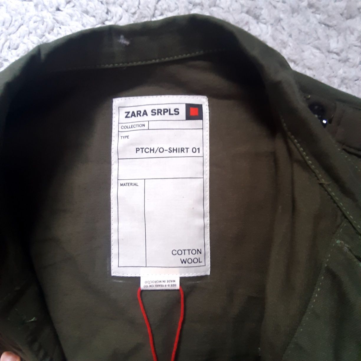 Nowa koszula kurtka khaki Zara 134