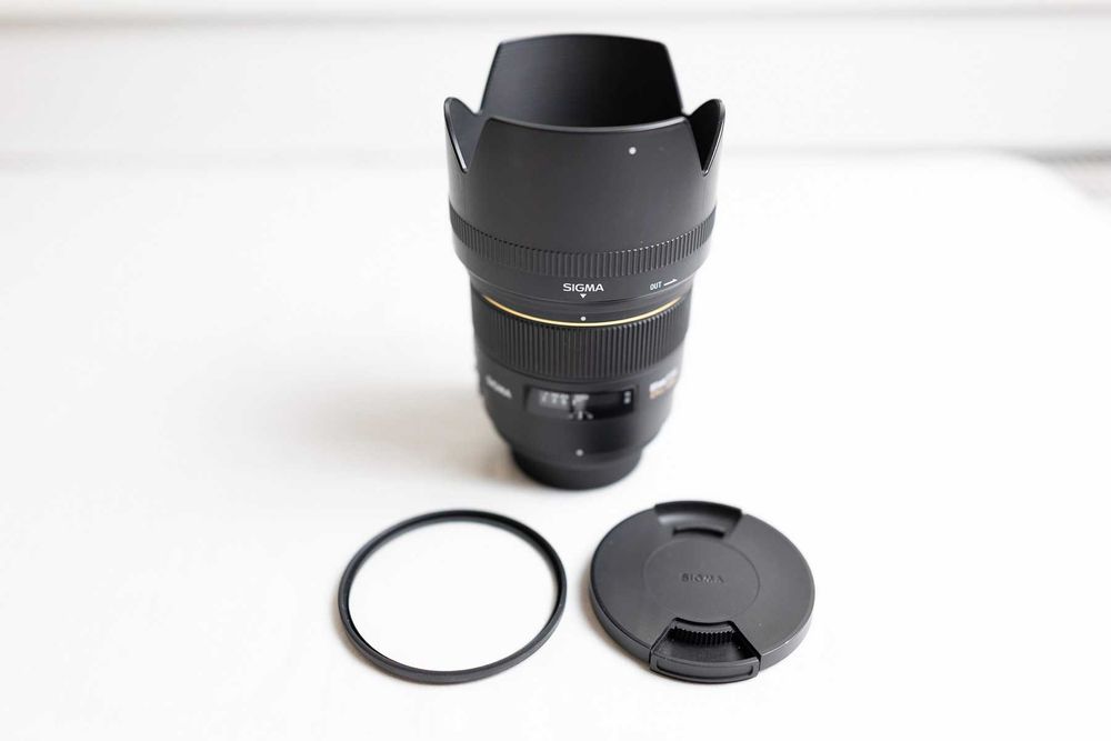 Sigma 85 mm f/1.4 DG HSM – Nikon F – JAK NOWY + FILTR UV